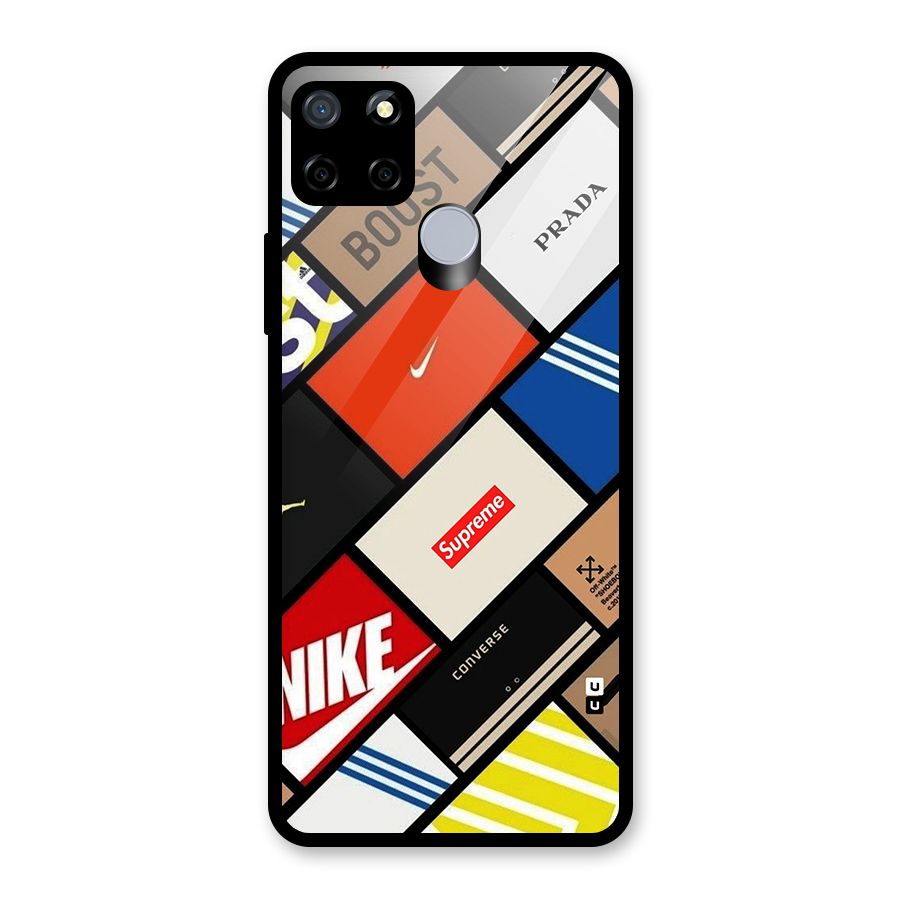 Rich Boxes Glass Back Case for Realme C12