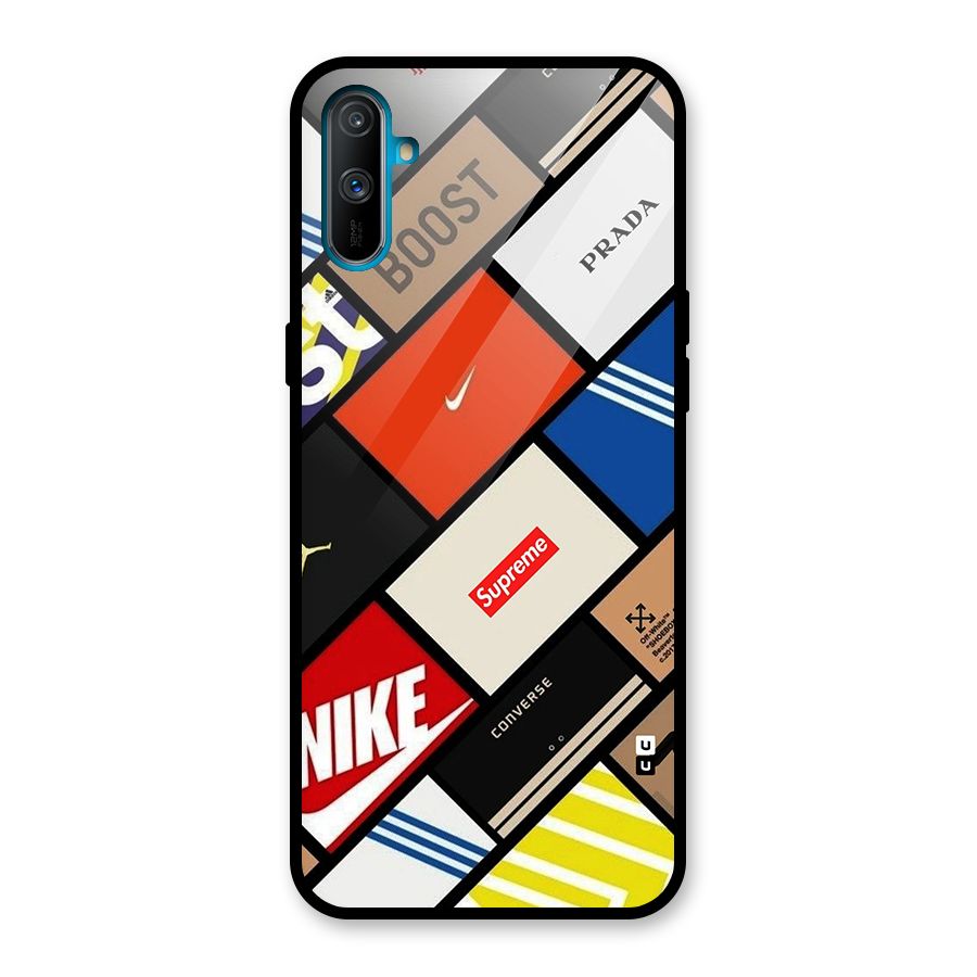 Rich Boxes Glass Back Case for Realme C3