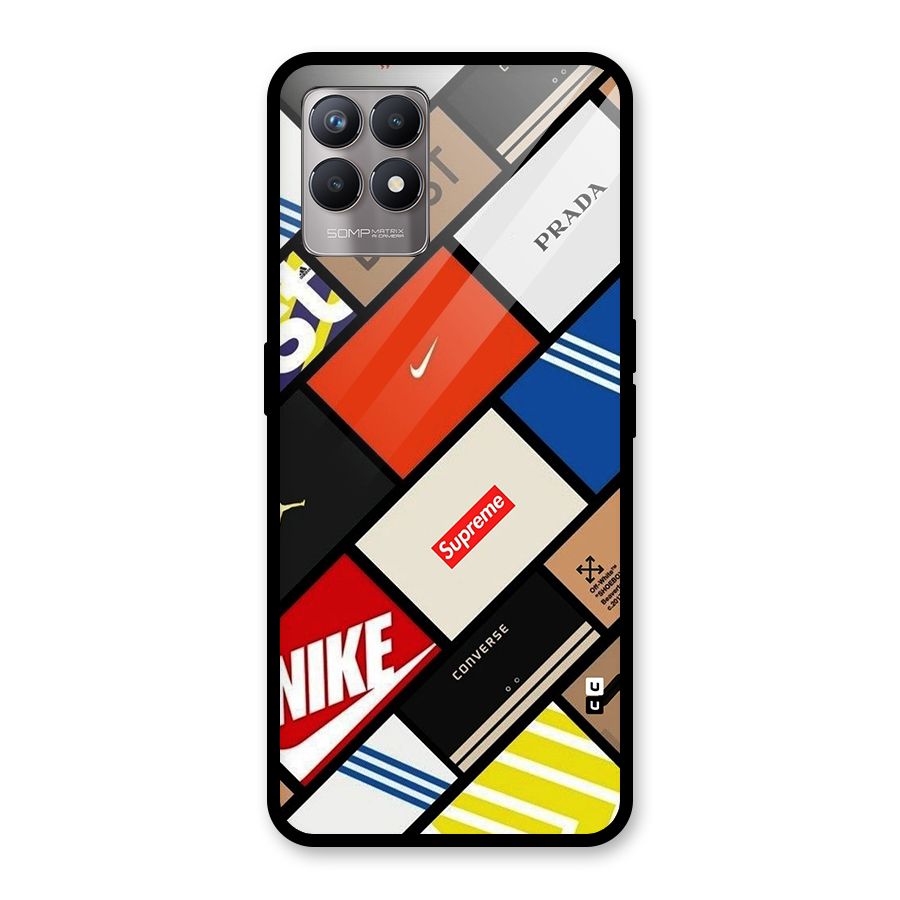 Rich Boxes Glass Back Case for Realme Narzo 50