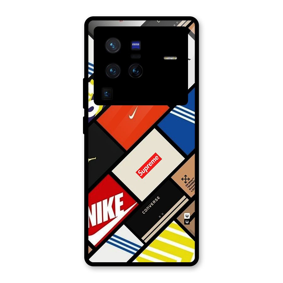Rich Boxes Glass Back Case for Vivo X80 Pro