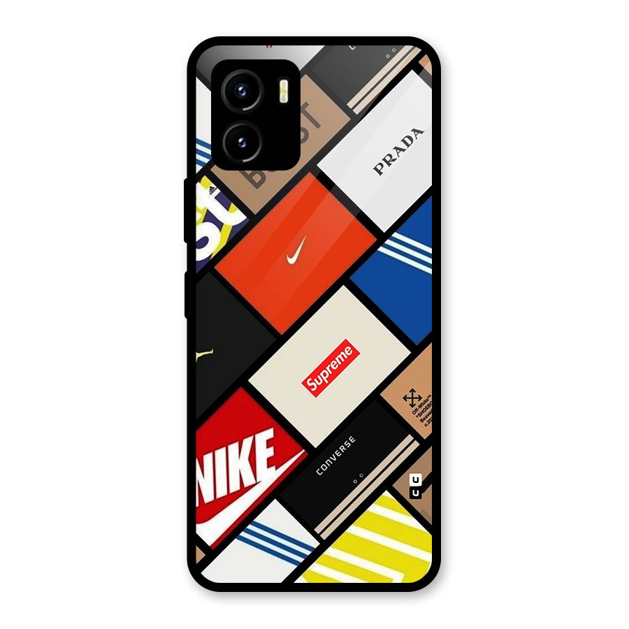 Rich Boxes Glass Back Case for Vivo Y15s