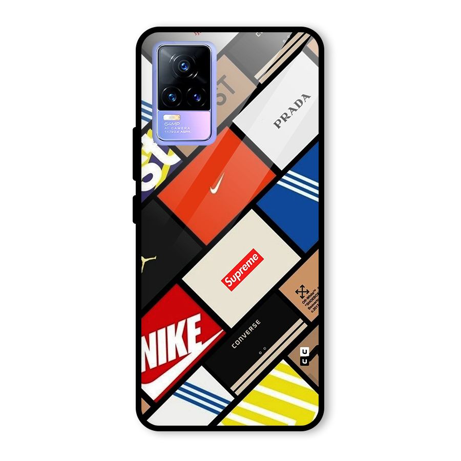 Rich Boxes Glass Back Case for Vivo Y73