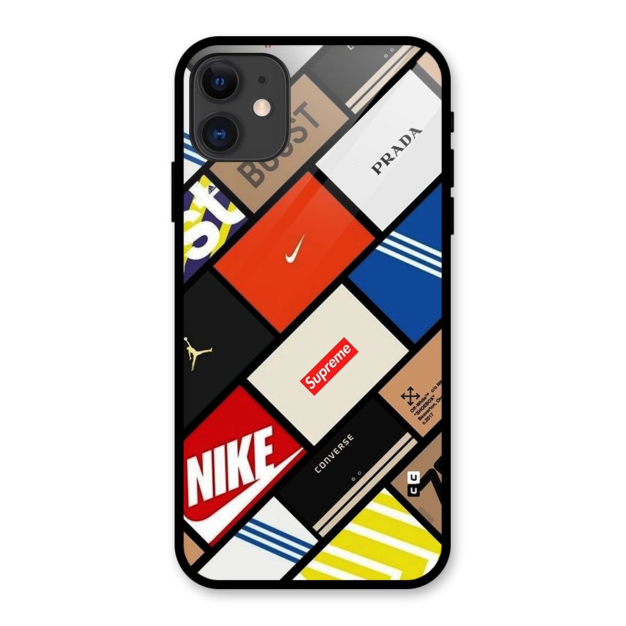Rich Boxes Glass Back Case for iPhone 11