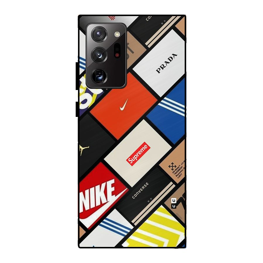 Rich Boxes Metal Back Case for Galaxy Note 20 Ultra 5G