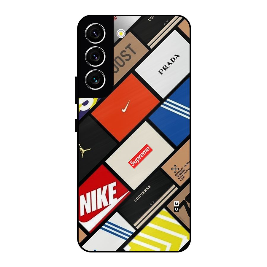 Rich Boxes Metal Back Case for Galaxy S22 5G