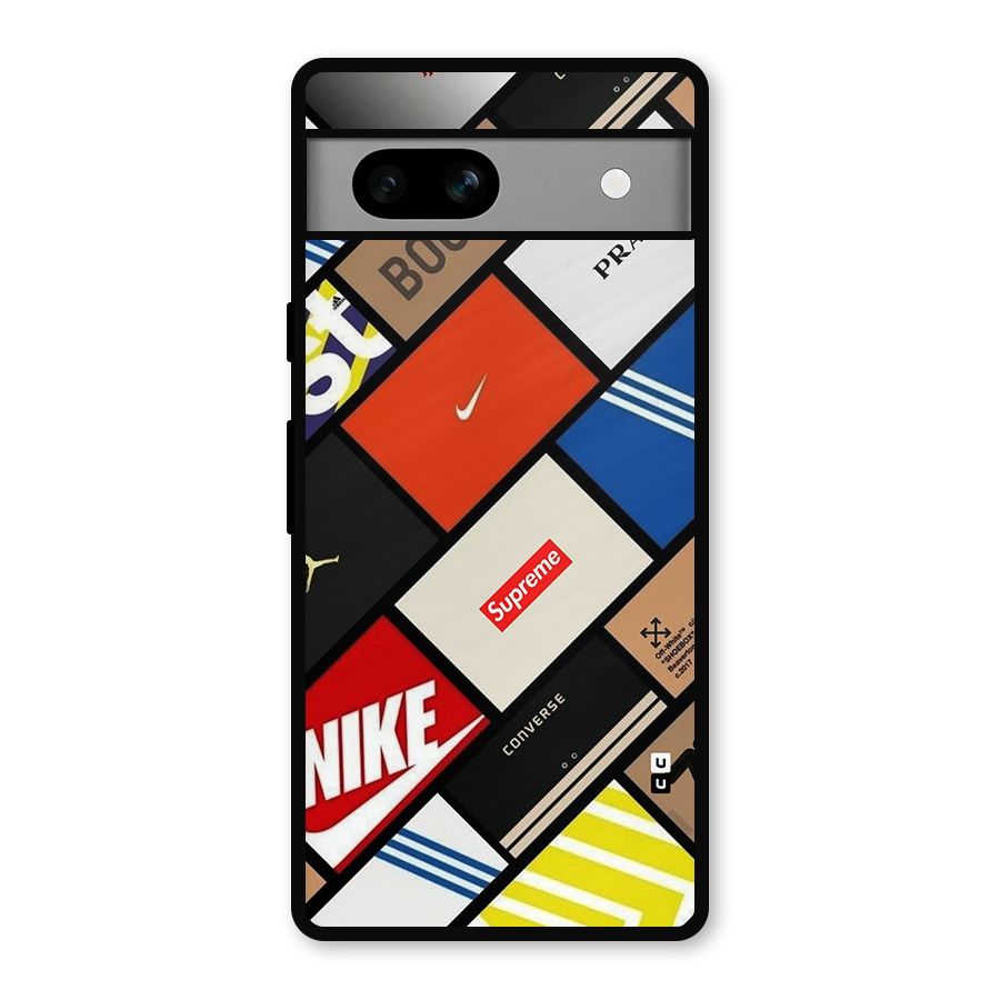 Rich Boxes Metal Back Case for Google Pixel 7a