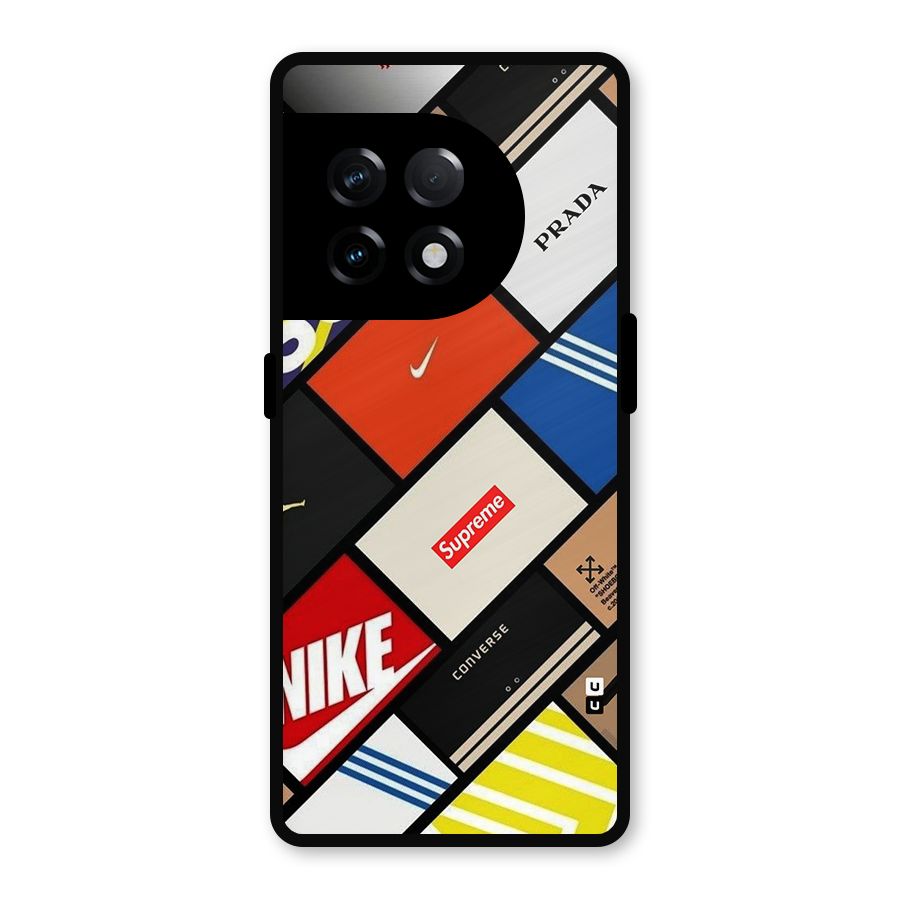 Rich Boxes Metal Back Case for OnePlus 11R