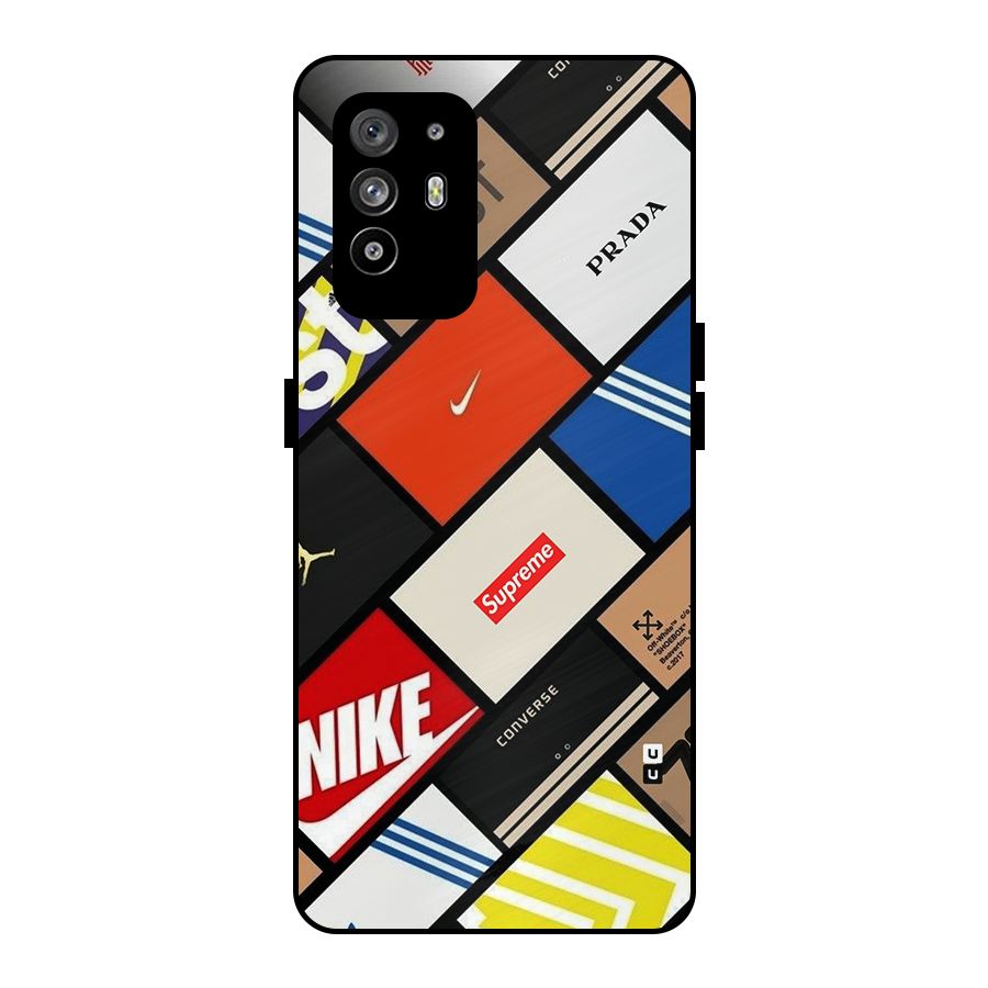 Rich Boxes Metal Back Case for Oppo F19 Pro Plus 5G