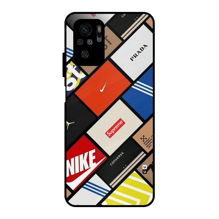 Rich Boxes Metal Back Case for Redmi Note 10S