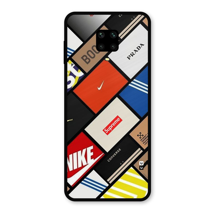 Rich Boxes Metal Back Case for Redmi Note 9 Pro Max