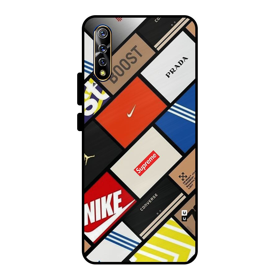 Rich Boxes Metal Back Case for Vivo S1
