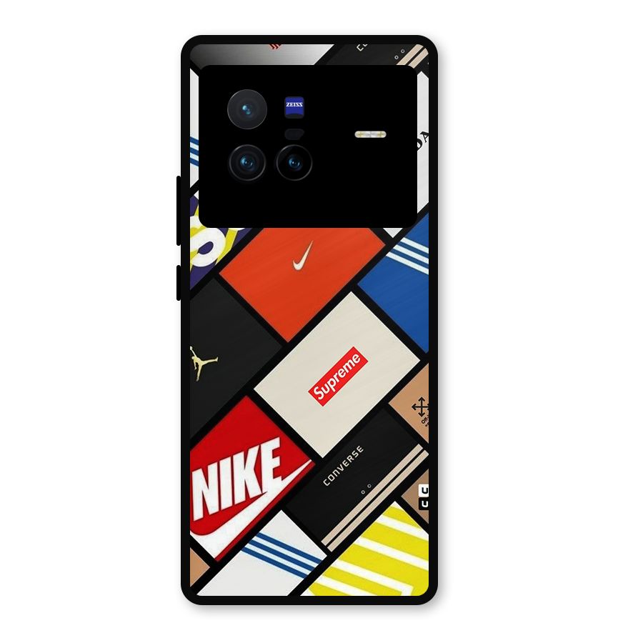 Rich Boxes Metal Back Case for Vivo X80
