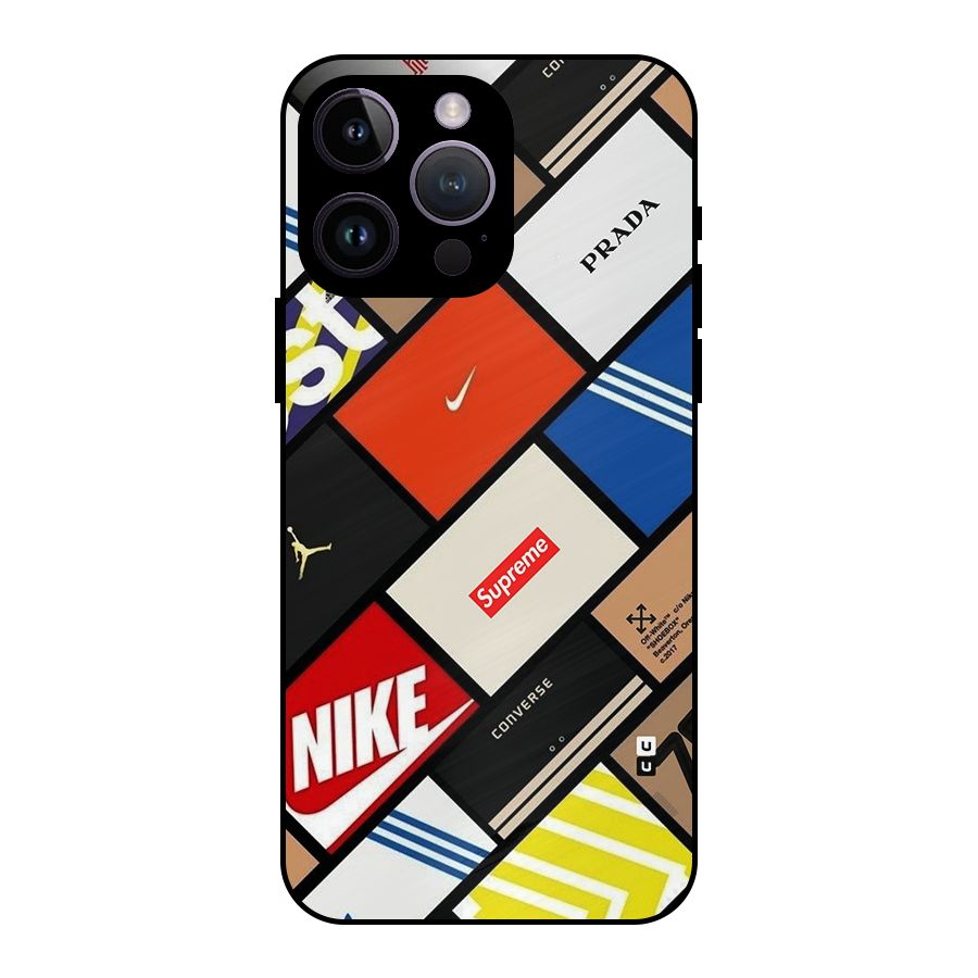 Rich Boxes Metal Back Case for iPhone 14 Pro Max