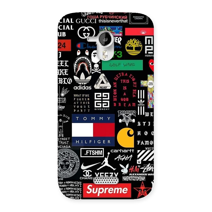Rich Class Back Case for Canvas HD A116