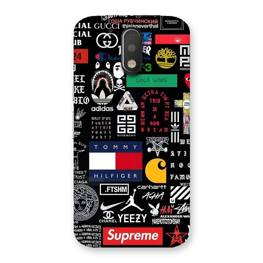 Rich Class Back Case for Moto G4 Plus