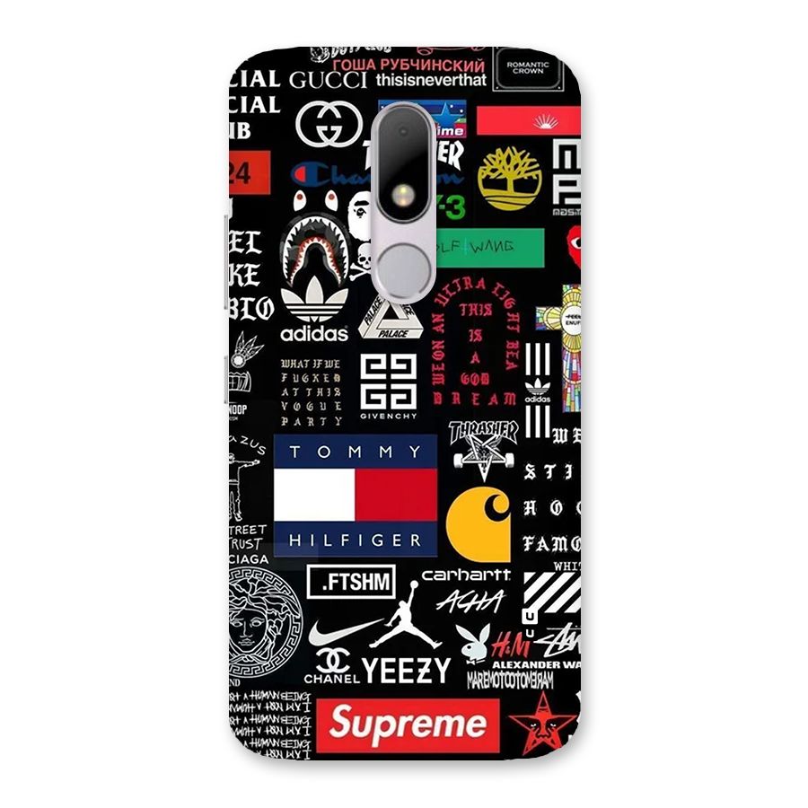 Rich Class Back Case for Moto M