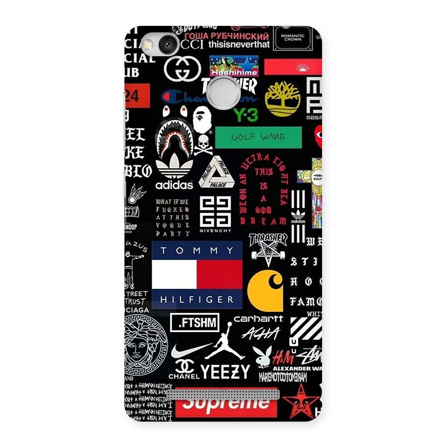 Rich Class Back Case for Redmi 3S Prime
