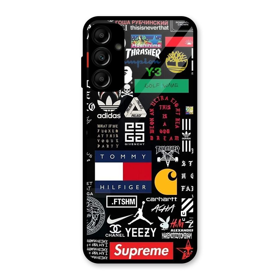 Rich Class Glass Back Case for Galaxy A14 5G