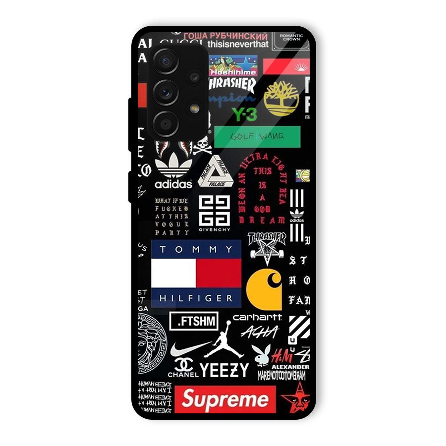 Rich Class Glass Back Case for Galaxy A53 5G