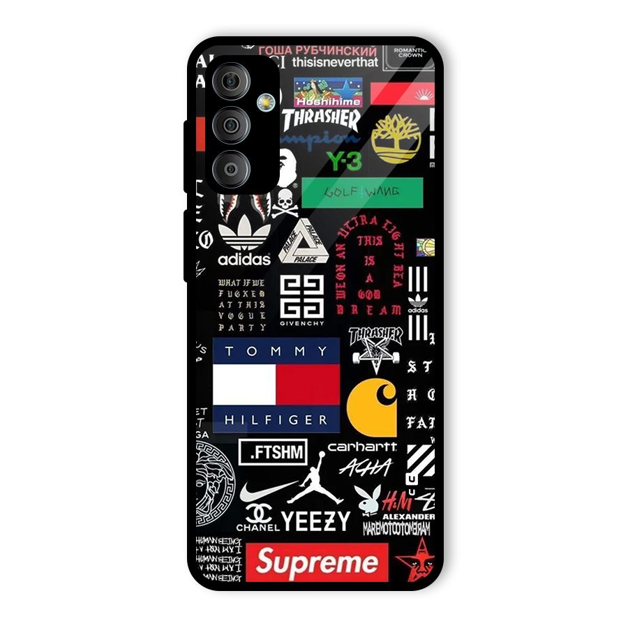Rich Class Glass Back Case for Galaxy F23