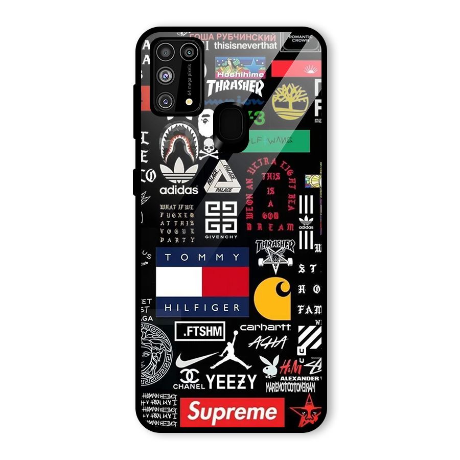Rich Class Glass Back Case for Galaxy F41