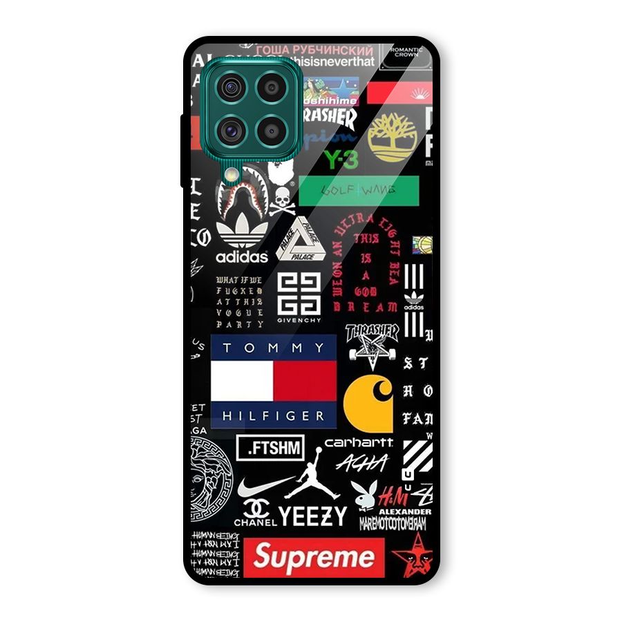 Rich Class Glass Back Case for Galaxy F62