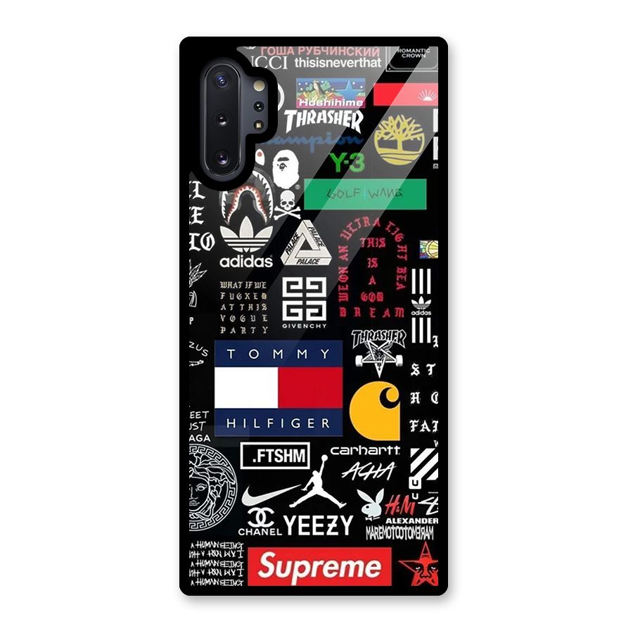 Rich Class Glass Back Case for Galaxy Note 10 Plus