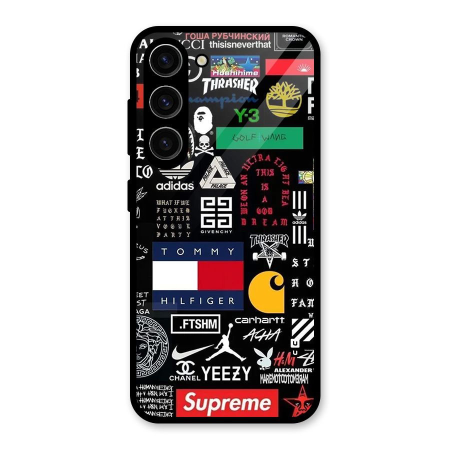 Rich Class Glass Back Case for Galaxy S23