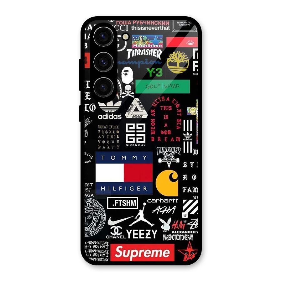 Rich Class Glass Back Case for Galaxy S23 Plus