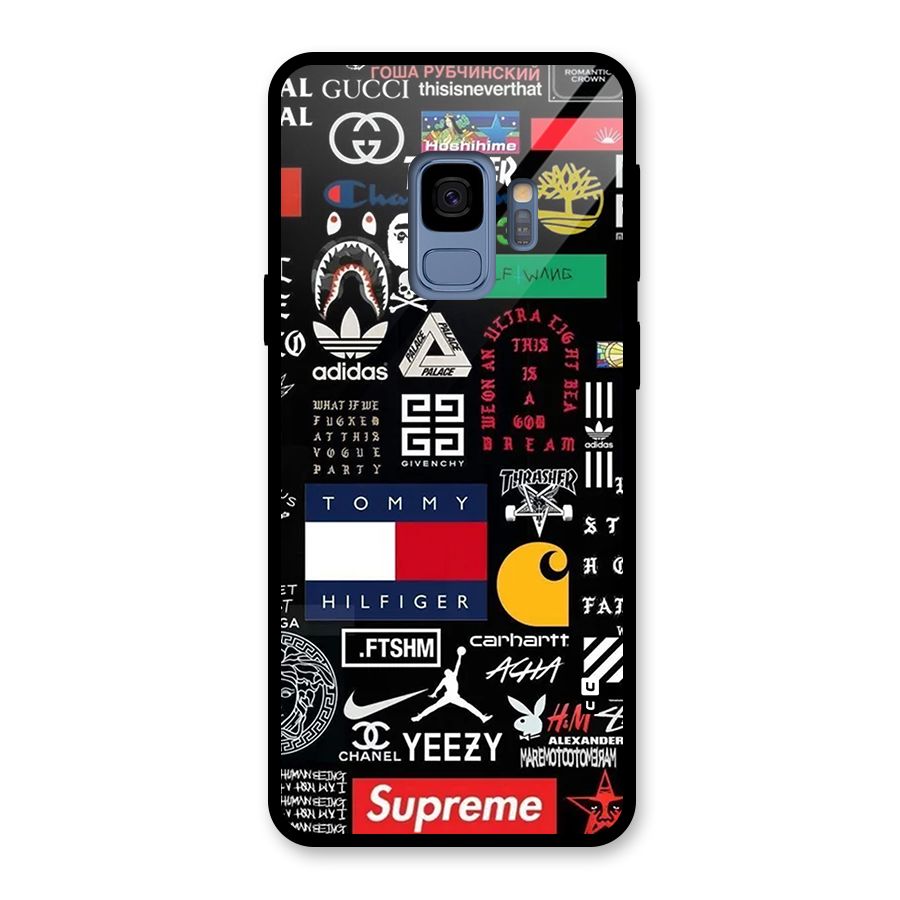 Rich Class Glass Back Case for Galaxy S9