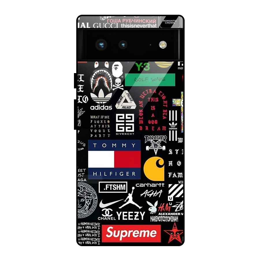 Rich Class Glass Back Case for Google Pixel 6