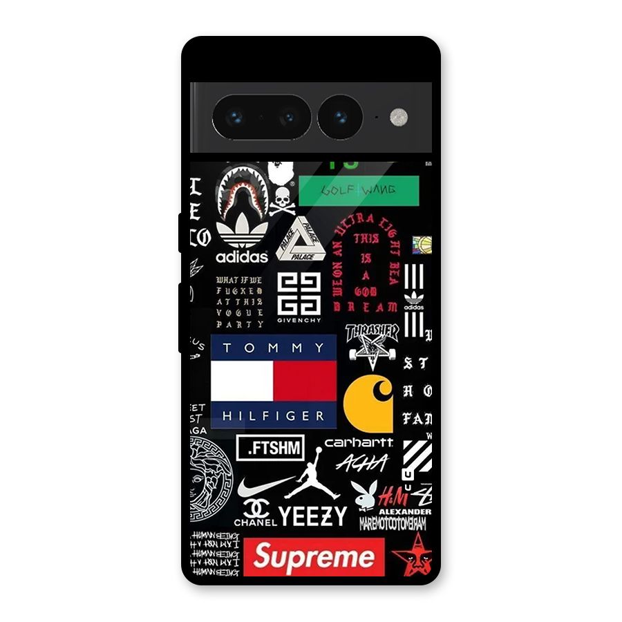 Rich Class Glass Back Case for Google Pixel 7 Pro