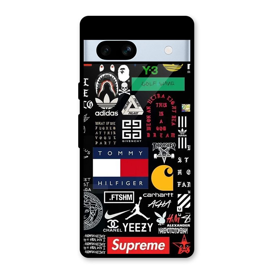 Rich Class Glass Back Case for Google Pixel 7a