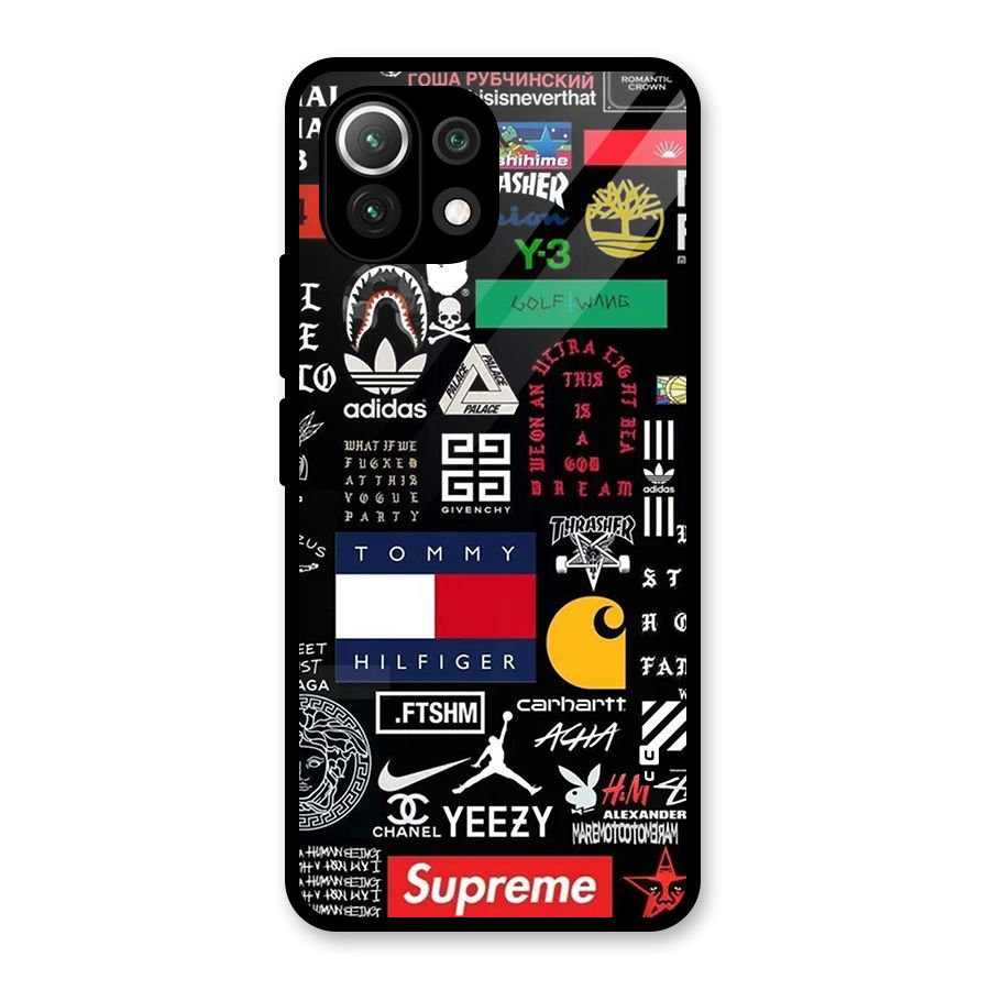 Rich Class Glass Back Case for Mi 11 Lite NE 5G