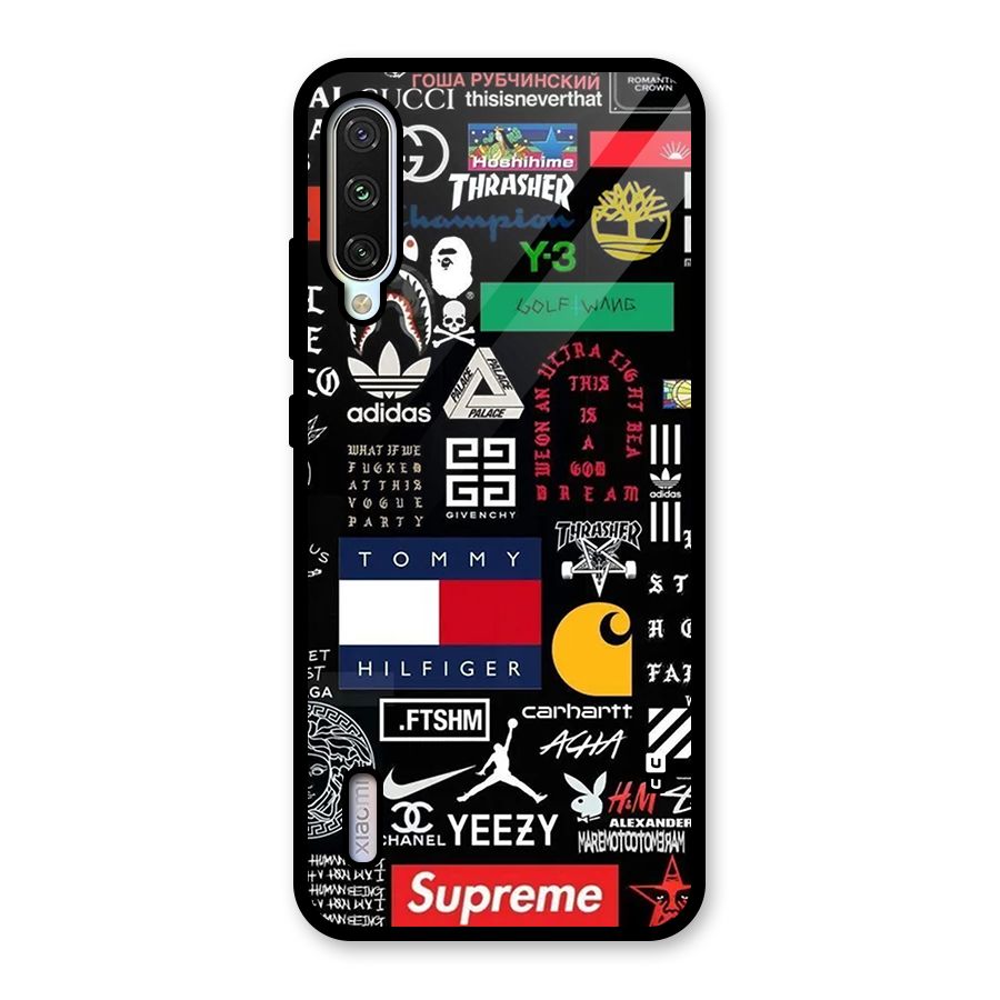 Rich Class Glass Back Case for Mi A3