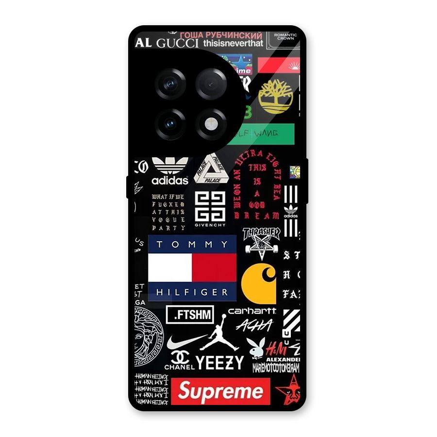 Rich Class Glass Back Case for OnePlus 11R