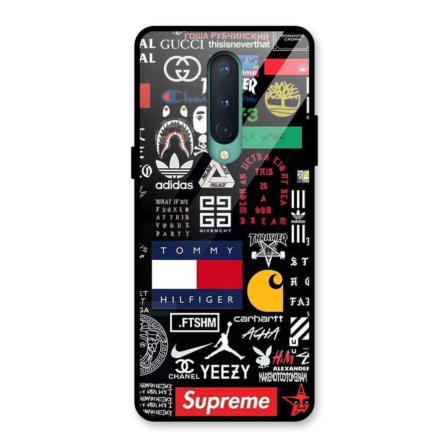 Rich Class Glass Back Case for OnePlus 8