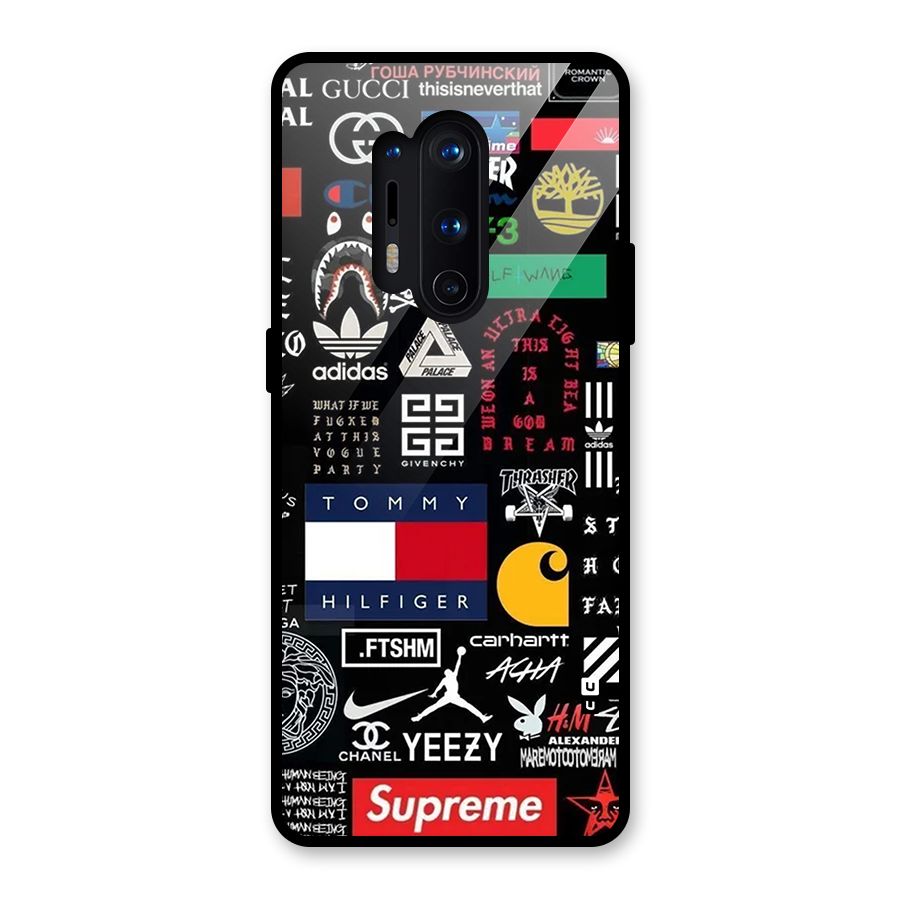 Rich Class Glass Back Case for OnePlus 8 Pro