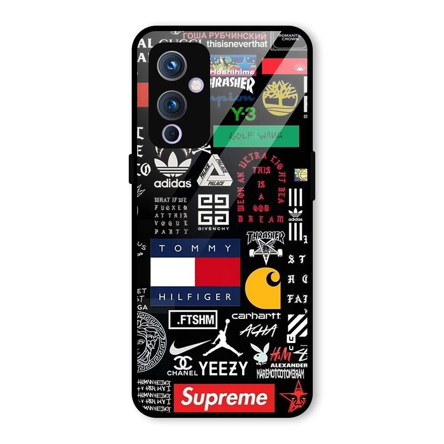 Rich Class Glass Back Case for OnePlus 9