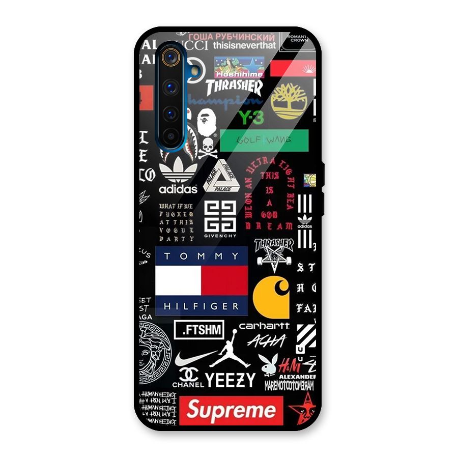 Rich Class Glass Back Case for Realme 6 Pro