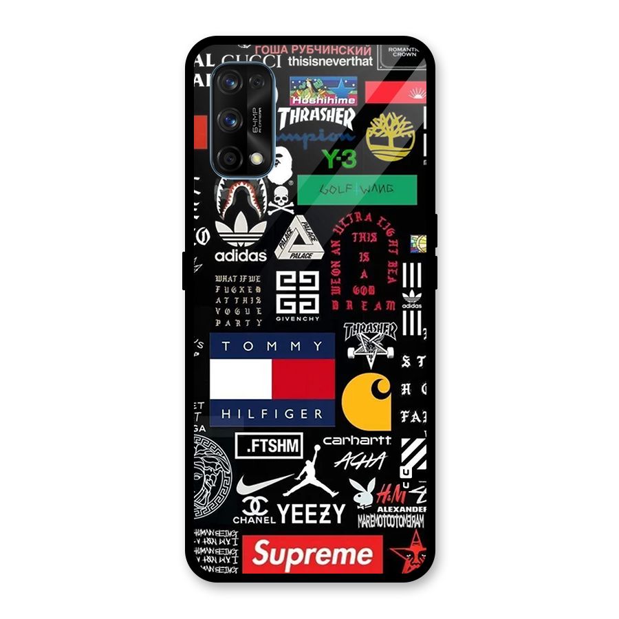 Rich Class Glass Back Case for Realme 7 Pro
