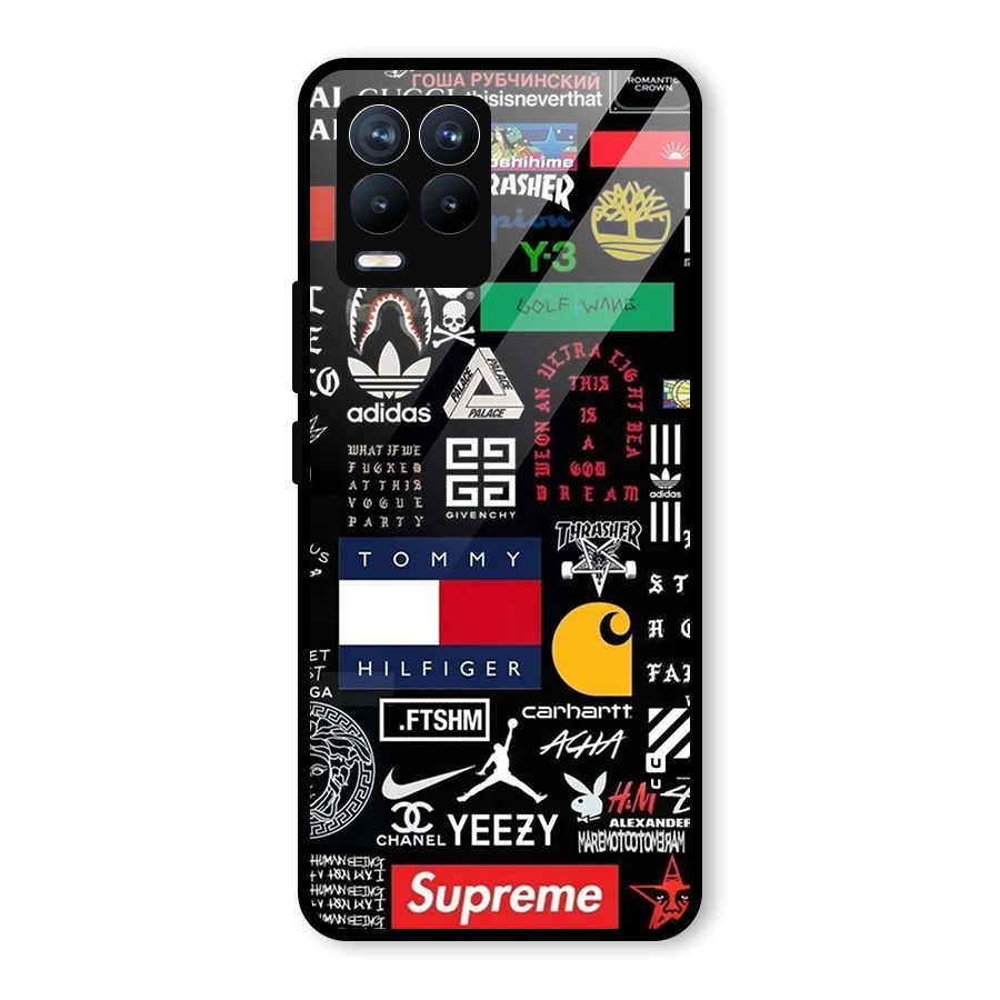 Rich Class Glass Back Case for Realme 8