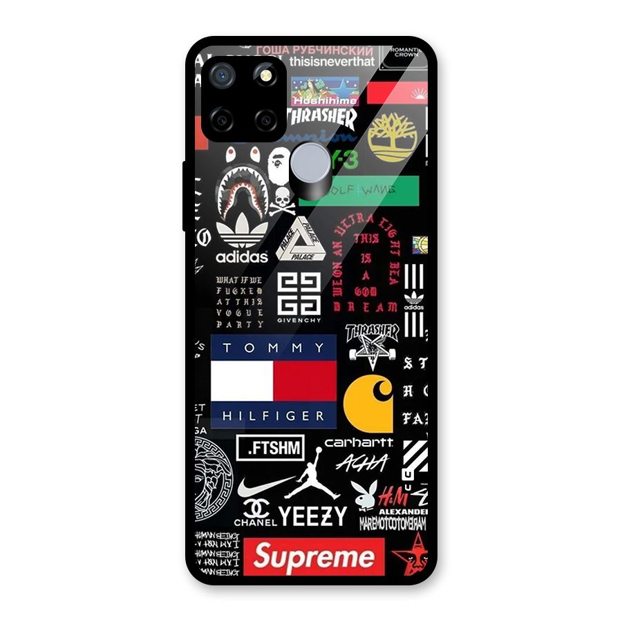 Rich Class Glass Back Case for Realme Narzo 30A