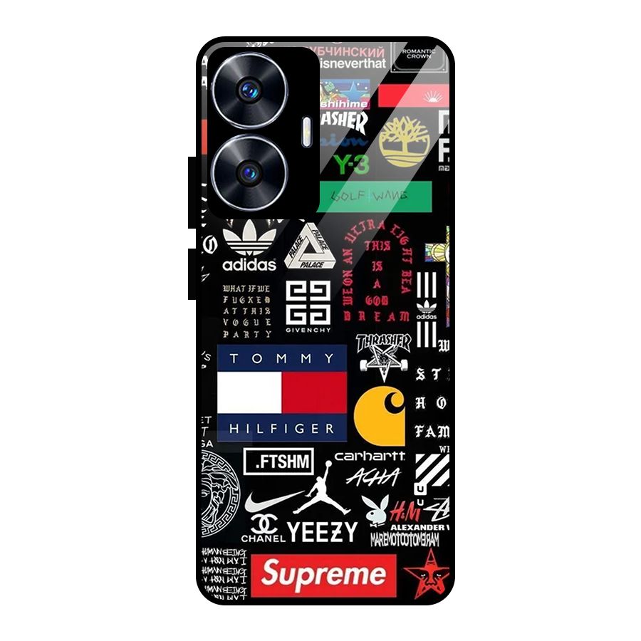 Rich Class Glass Back Case for Realme Narzo N55