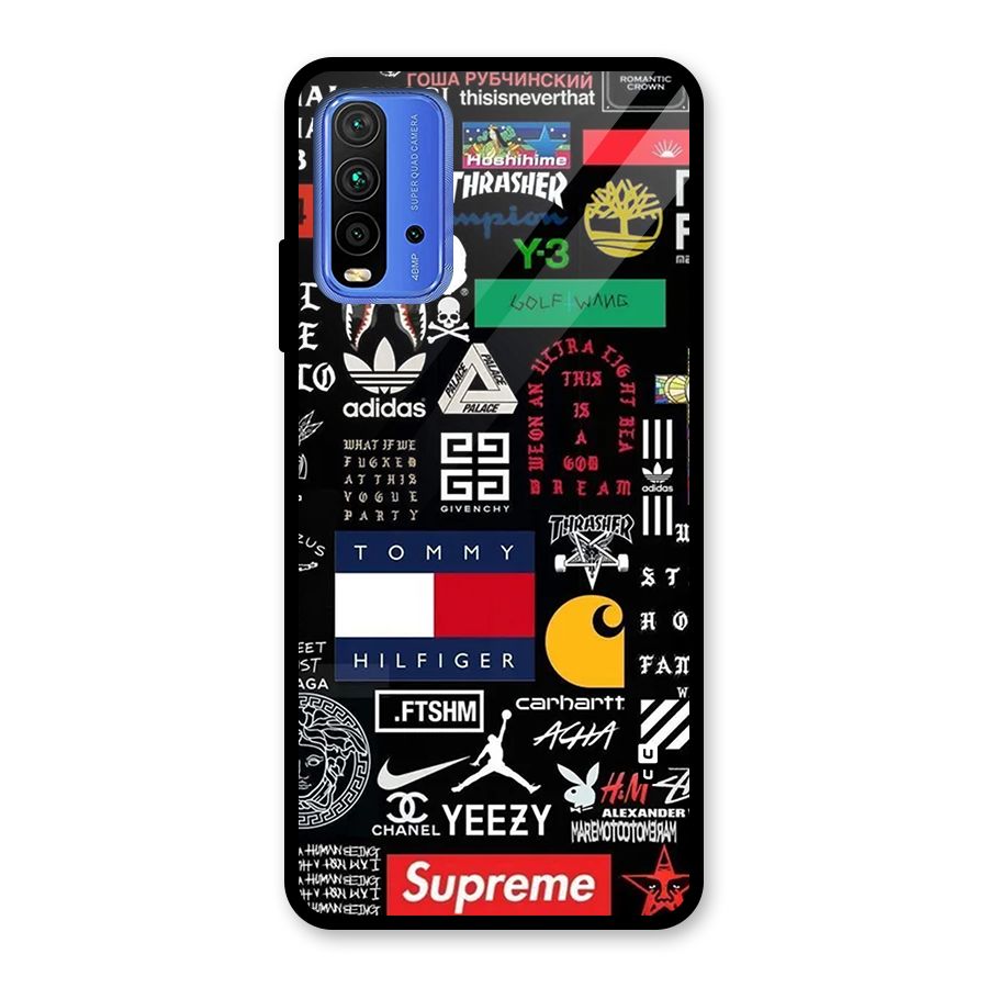 Rich Class Glass Back Case for Redmi 9 Power