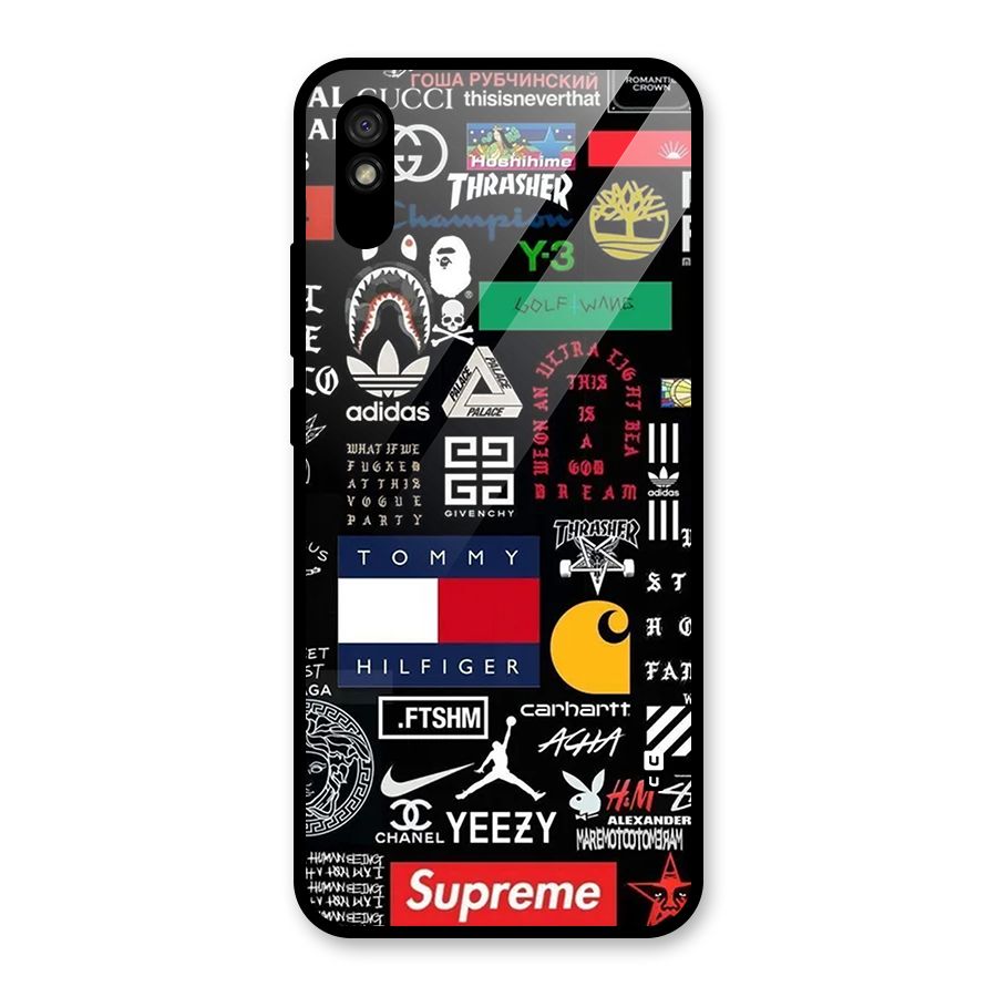 Rich Class Glass Back Case for Redmi 9i