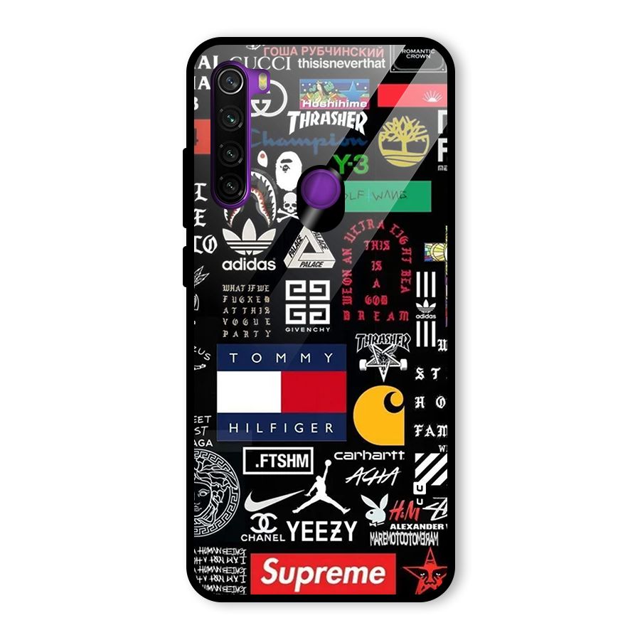 Rich Class Glass Back Case for Redmi Note 8
