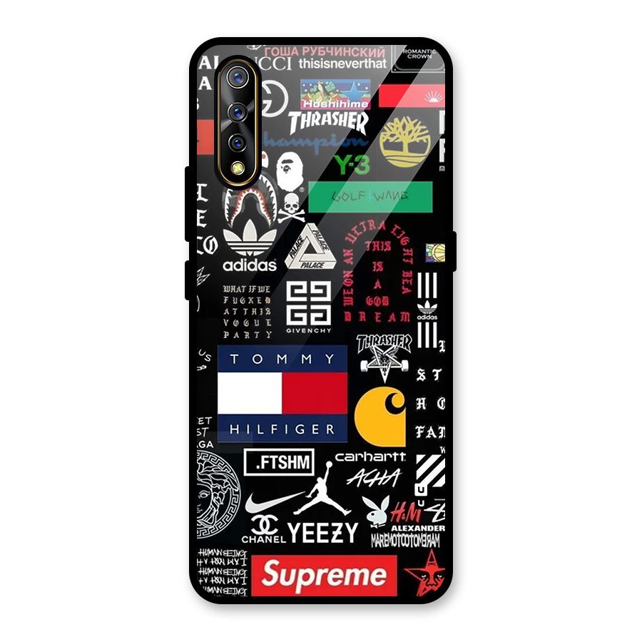 Rich Class Glass Back Case for Vivo S1