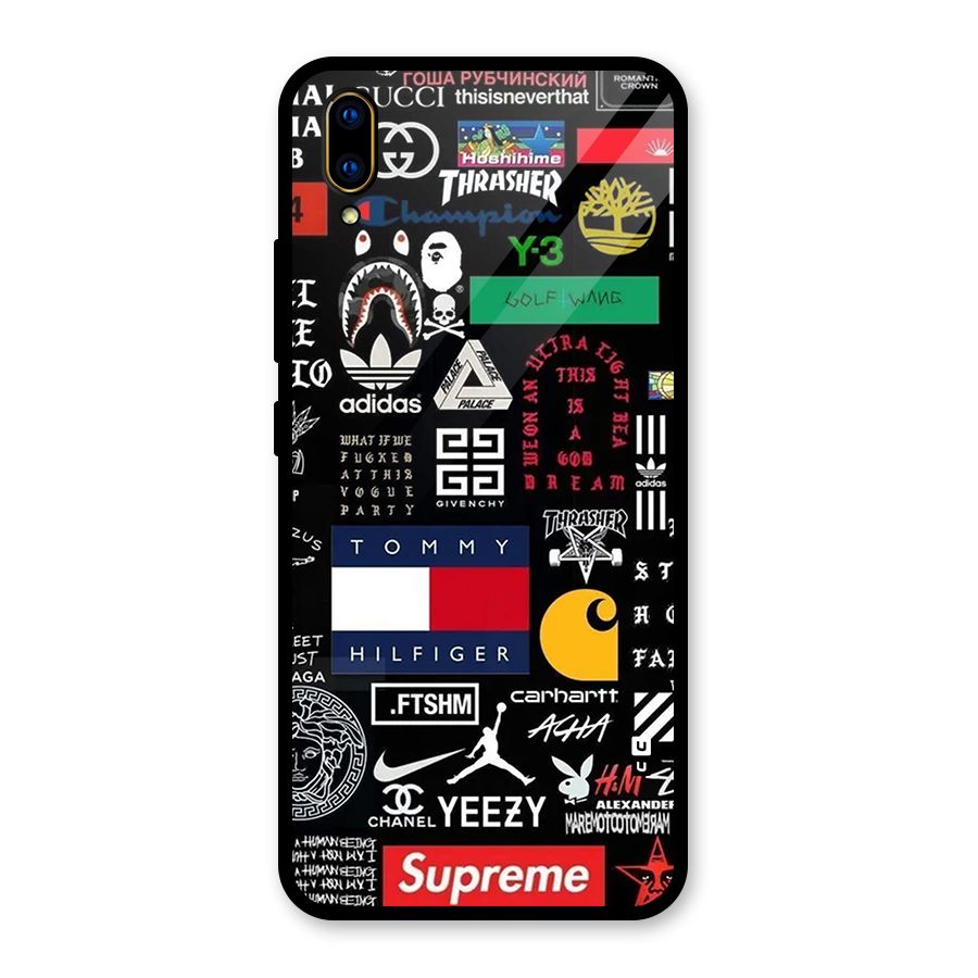 Rich Class Glass Back Case for Vivo V11 Pro