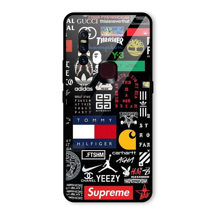Rich Class Glass Back Case for Vivo V15